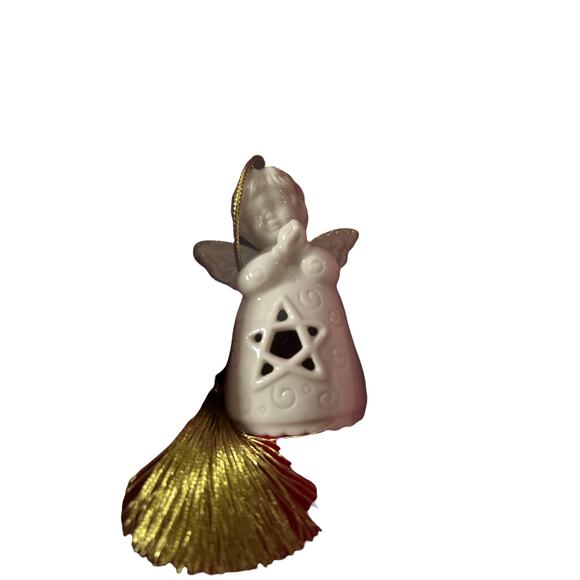 Lenox Angel Wishes Star Bell Ornament - Picture 2 of 5